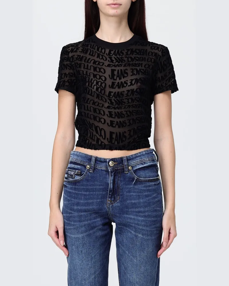 Versace Jeans T-shirt damen Schwarz
