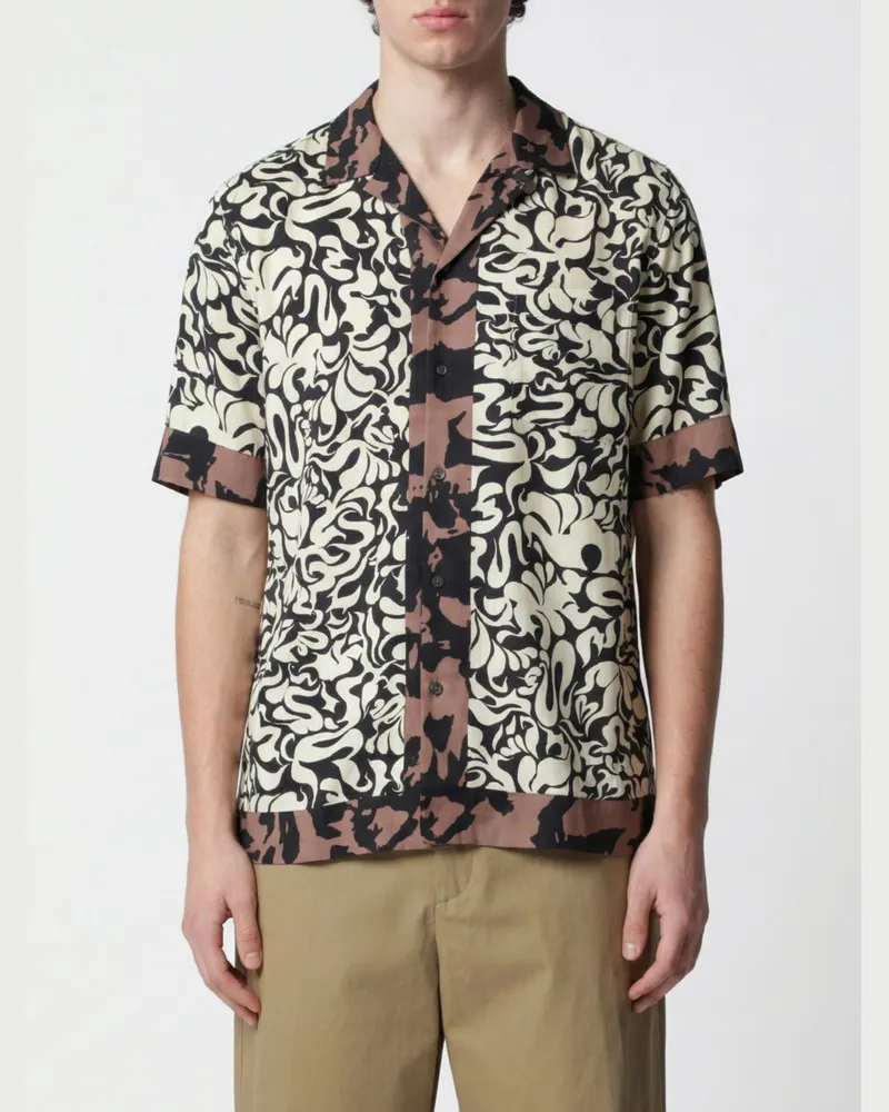 Dries van Noten Hemd herren Schwarz