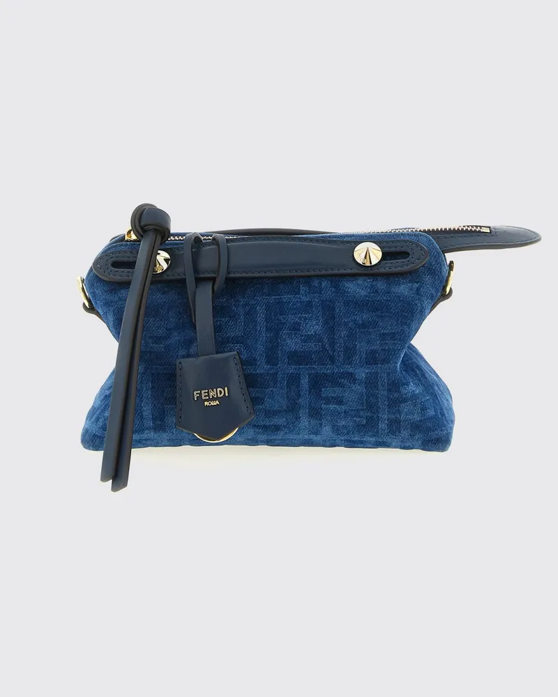 Fendi Schultertasche damen Blau