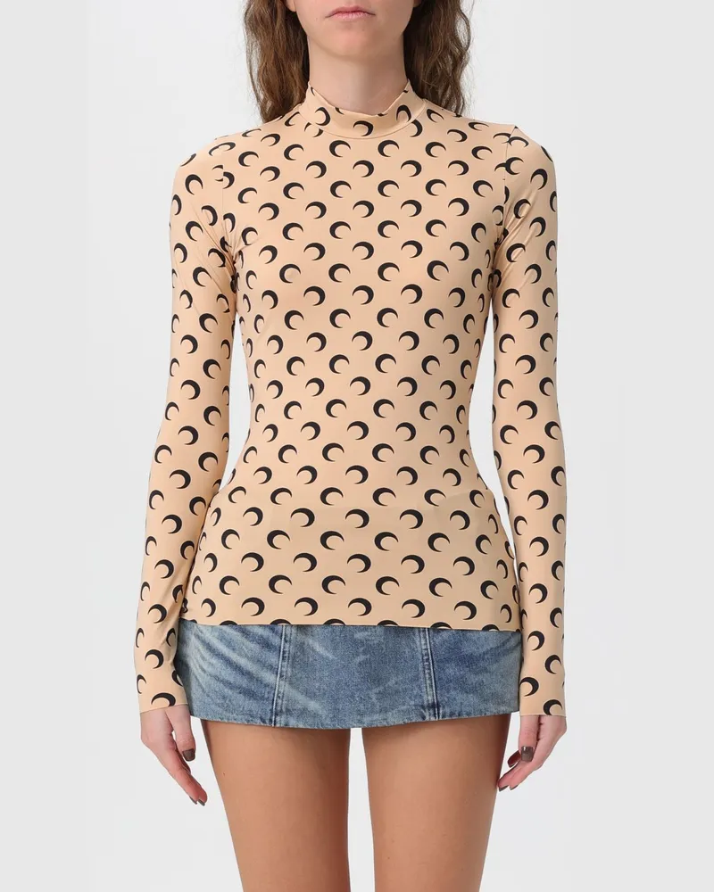 Marine Serre Top damen Schwarz