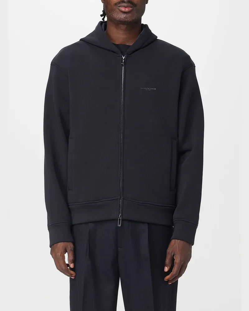 Emporio Armani Sweatshirt herren Blau