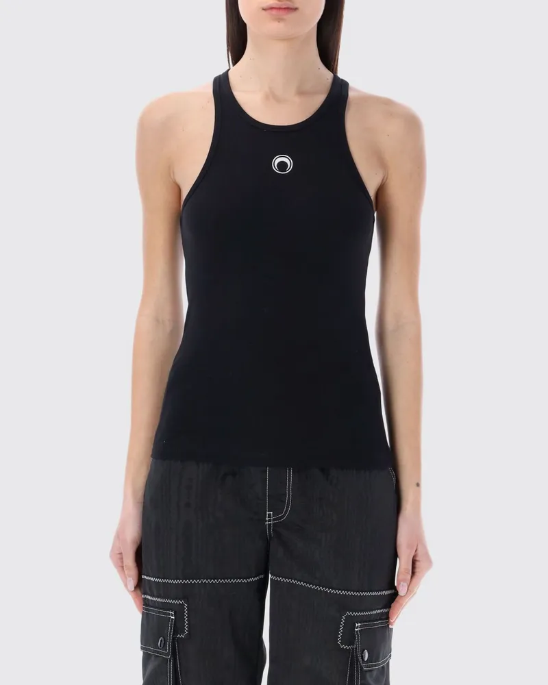 Marine Serre Top damen Schwarz