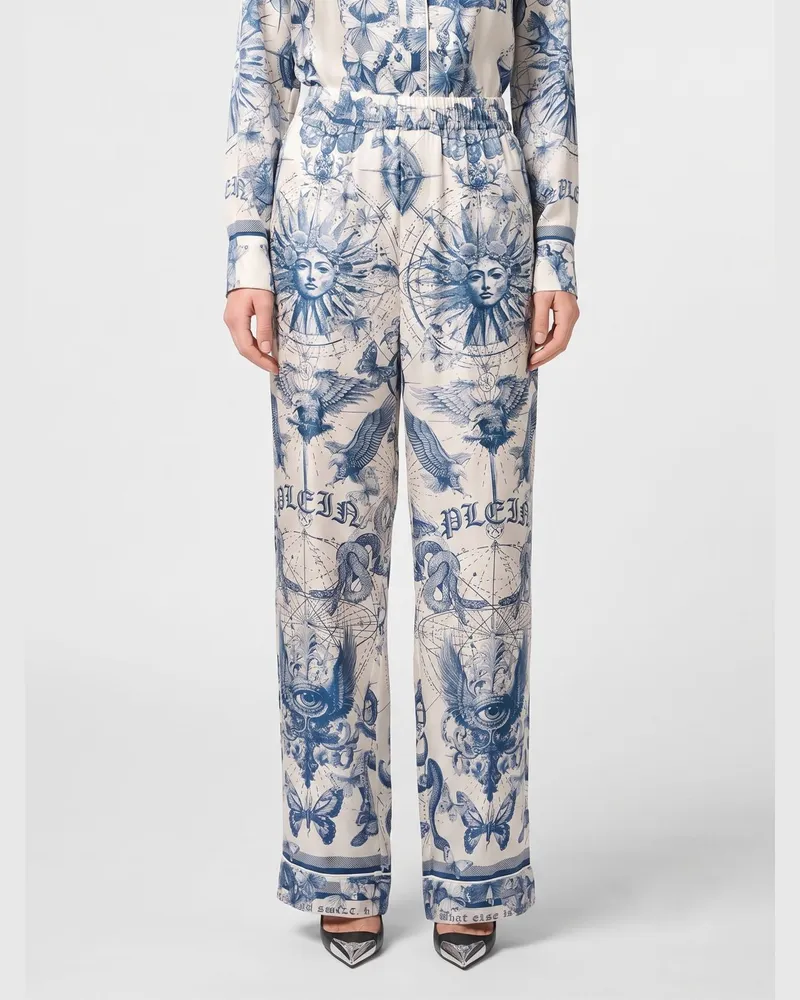 Philipp Plein Hose damen Türkis