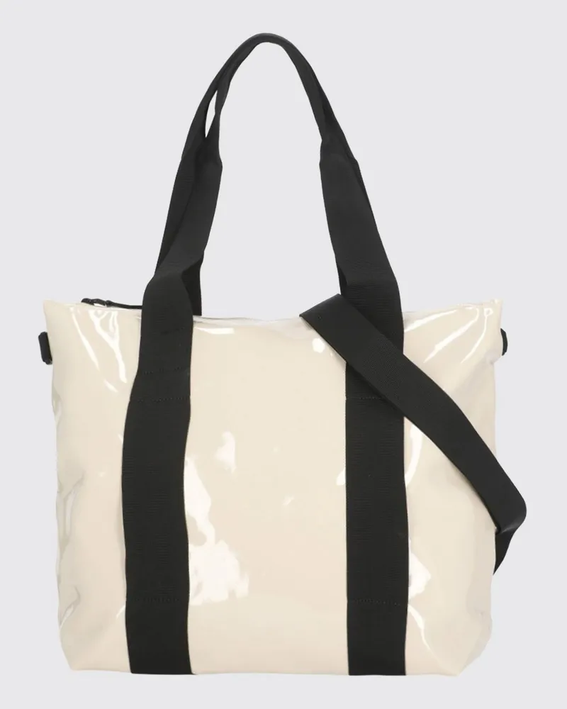 RAINS Wasserdichte Tote Bag aus Polyester Beige