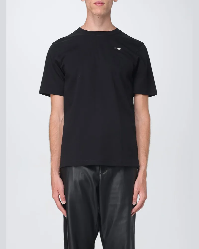 Diesel T-shirt herren Schwarz