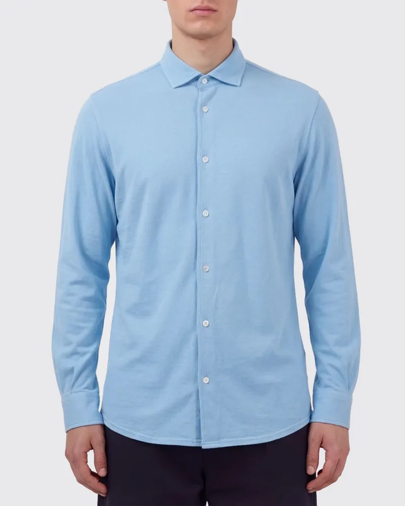 Fedeli Hemd herren Hellblau
