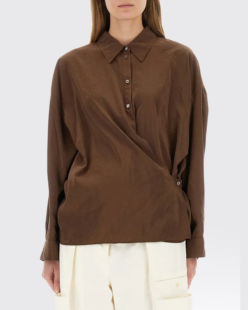 Christophe Lemaire Hemdbluse damen Burnt