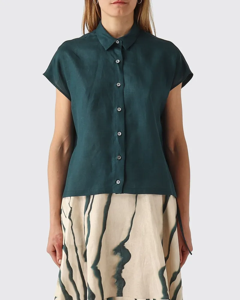 Liviana Conti Hemdbluse damen Grün