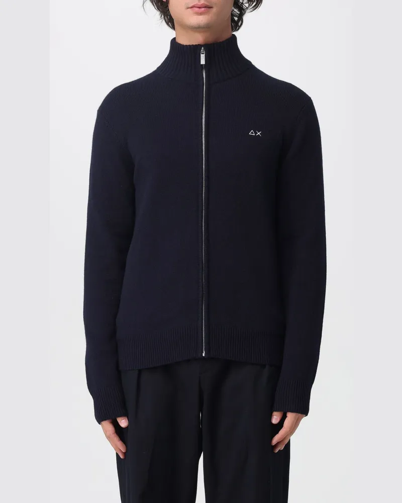 Sun68 Sweatshirt herren Petroleum