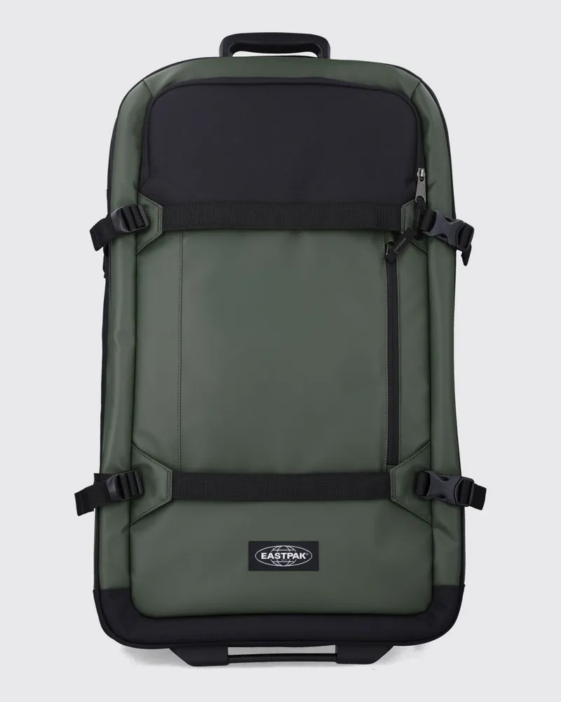 Eastpak Mittelgroßer Transit'r Pro Trolley von aus wasserabweisendem Funktionsgewebe mit TSA-Schloss Kaki
