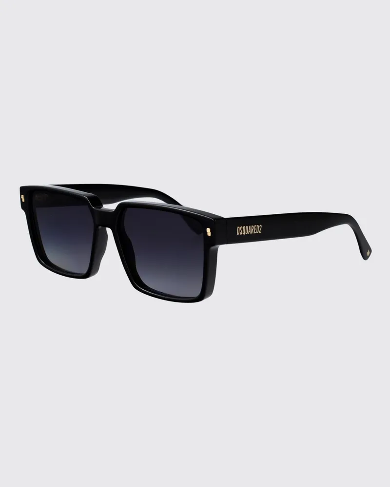 Dsquared2 Sonnenbrille D20202/G/S aus Acetat Schwarz