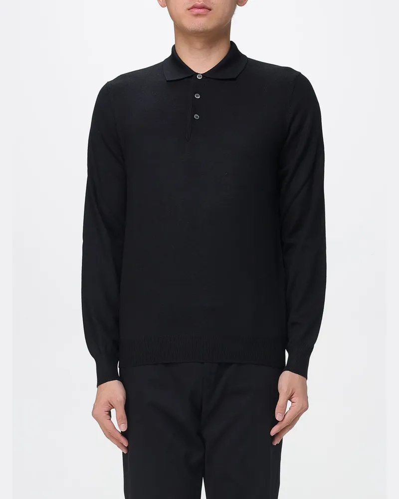 Tagliatore Polo herren Schwarz