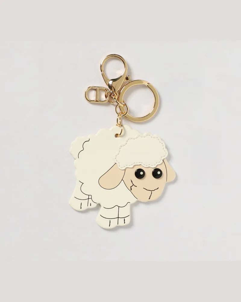 Twin-Set Schlüsselanhänger damen Weiß