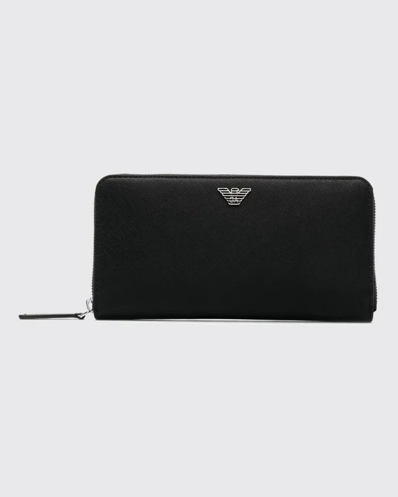 Emporio Armani Portemonnaie herren Schwarz