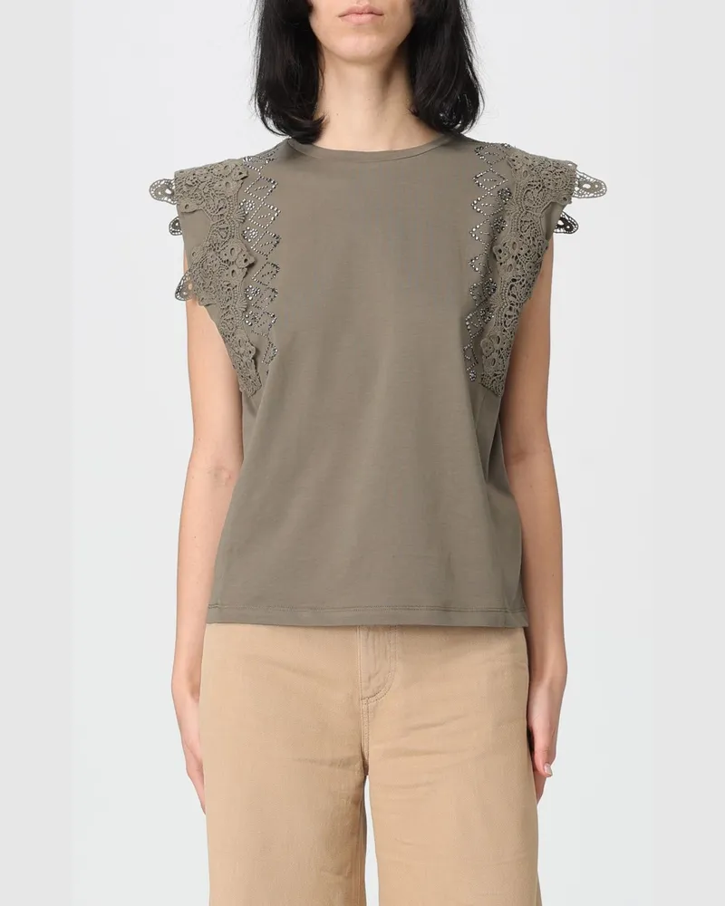 Liu Jo T-shirt damen Grün