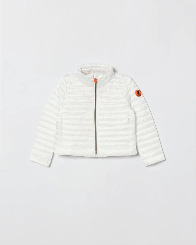 Save The Duck Gefütterte Nylon-Daunenjacke 100 Gramm Weiß