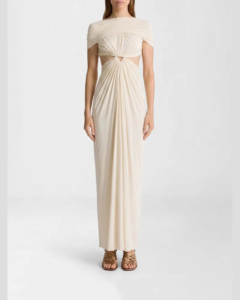 Alberta Ferretti Kleid damen Ivory