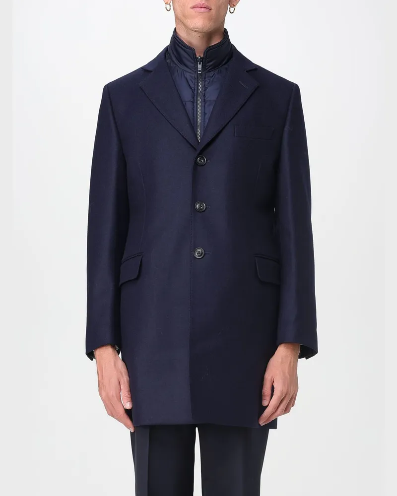 Fay Mantel herren Blau