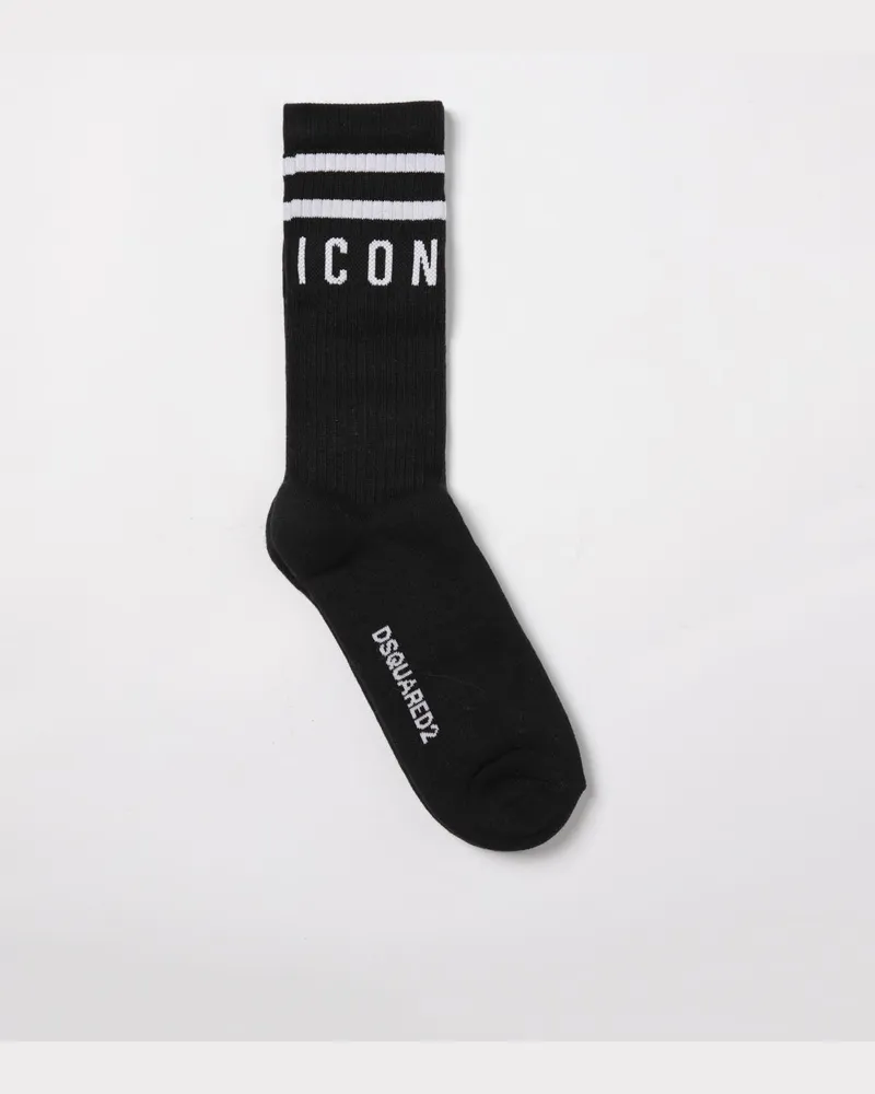 Dsquared2 Socken kinder Schwarz