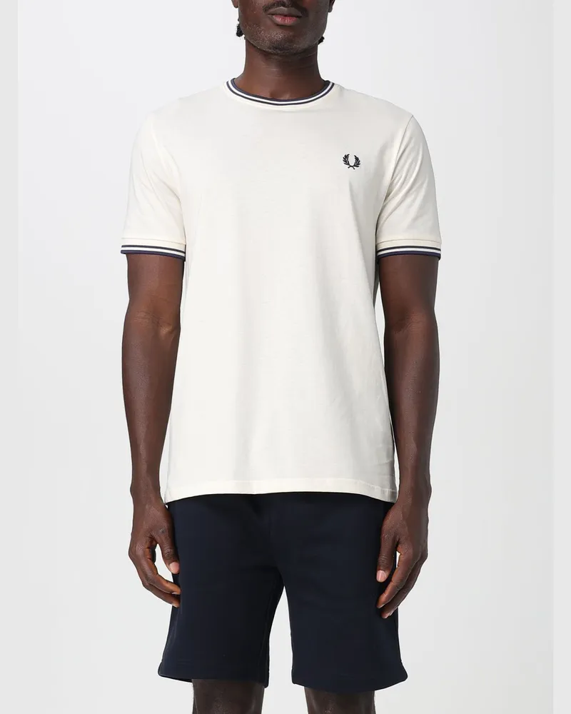 Fred Perry T-shirt herren Weiss