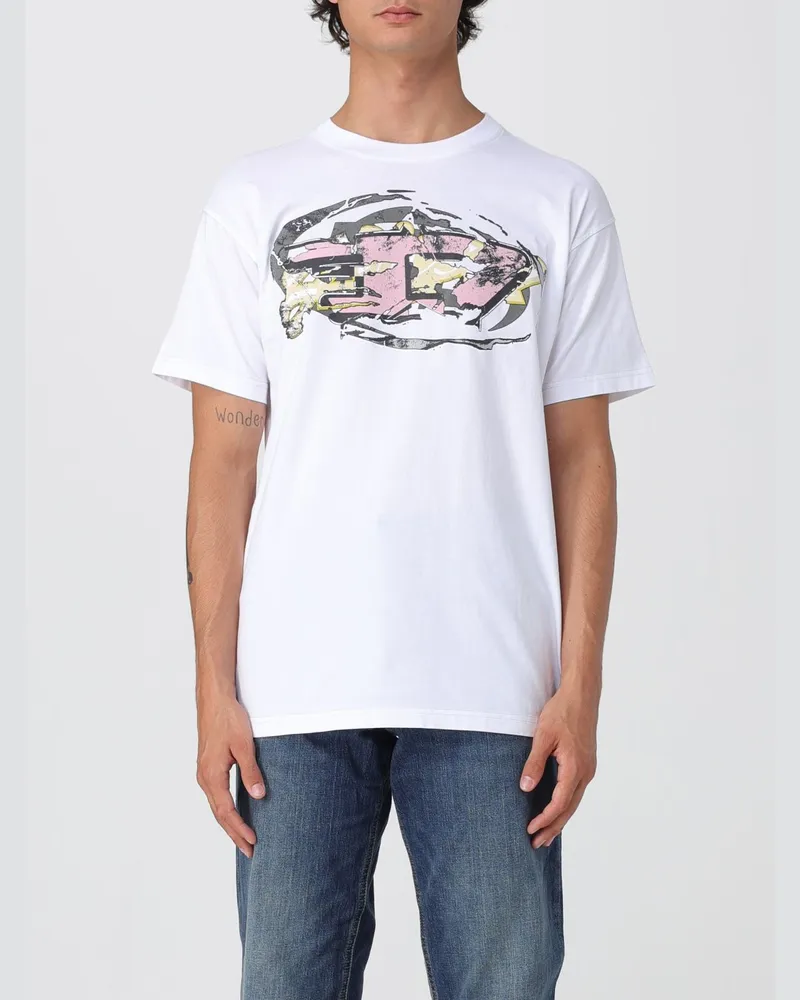 Diesel T-shirt herren Weiß