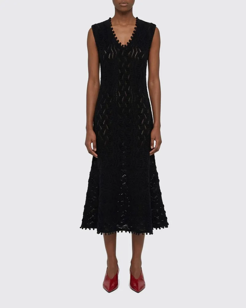 Jil Sander Kleid damen Schwarz