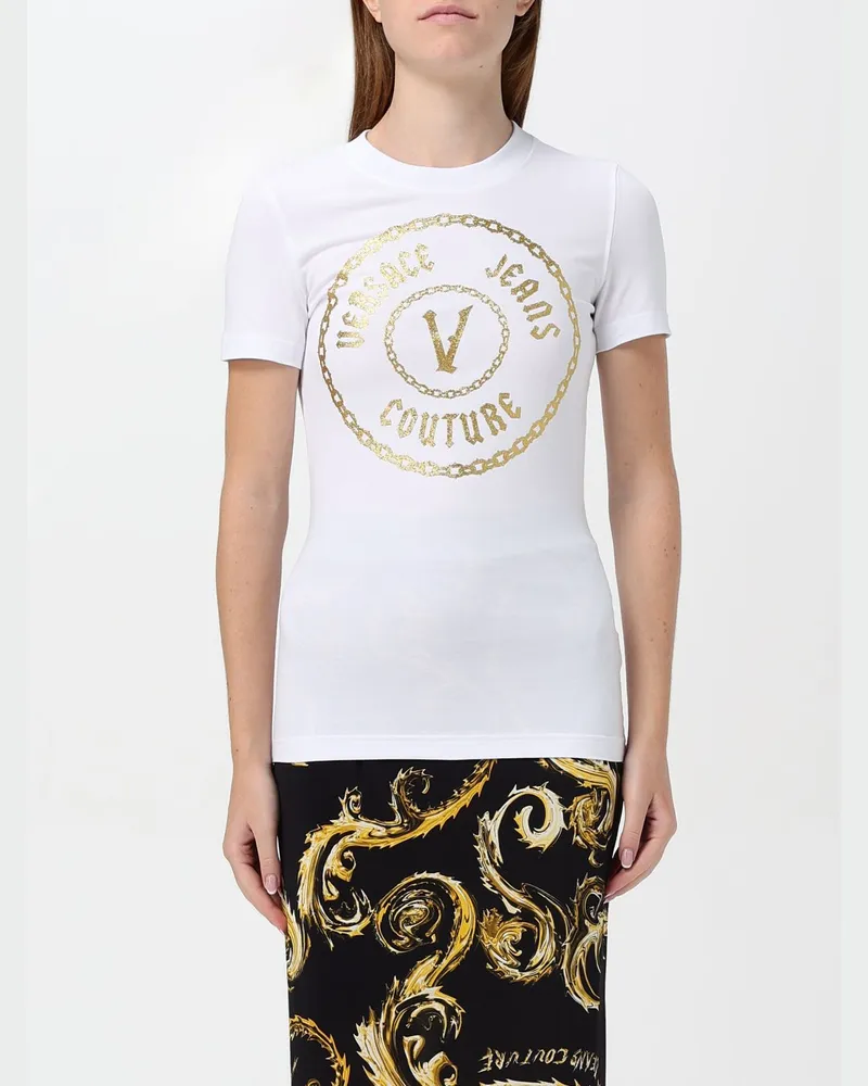 Versace Jeans T-shirt damen Weiß