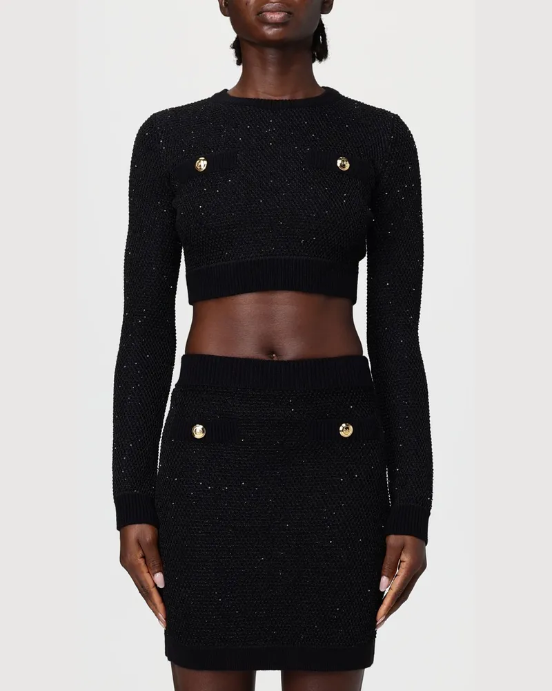 Elisabetta Franchi Pullover damen Schwarz