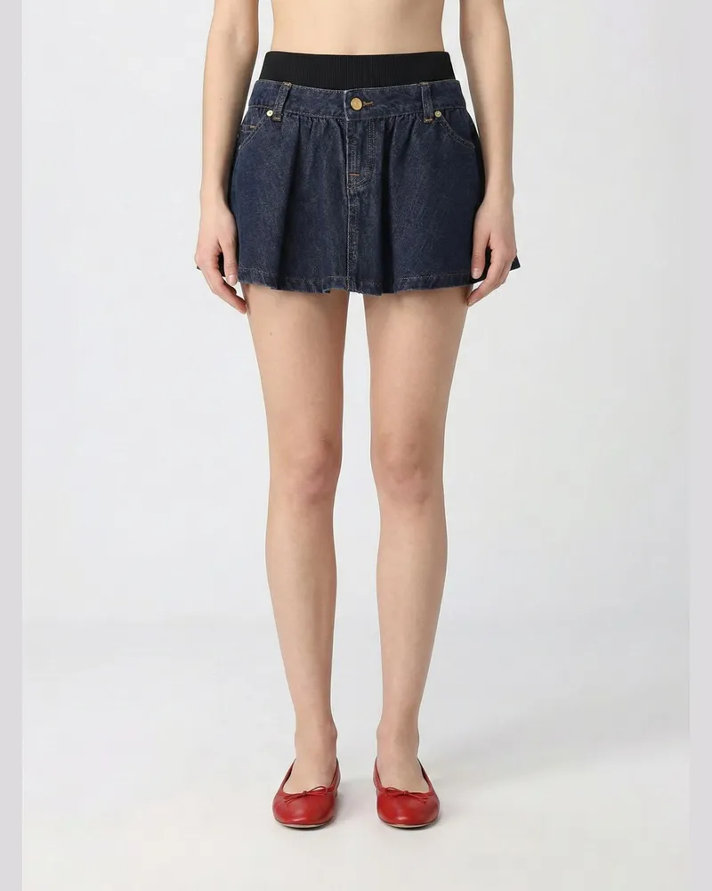 7 for all mankind Rock damen Blau