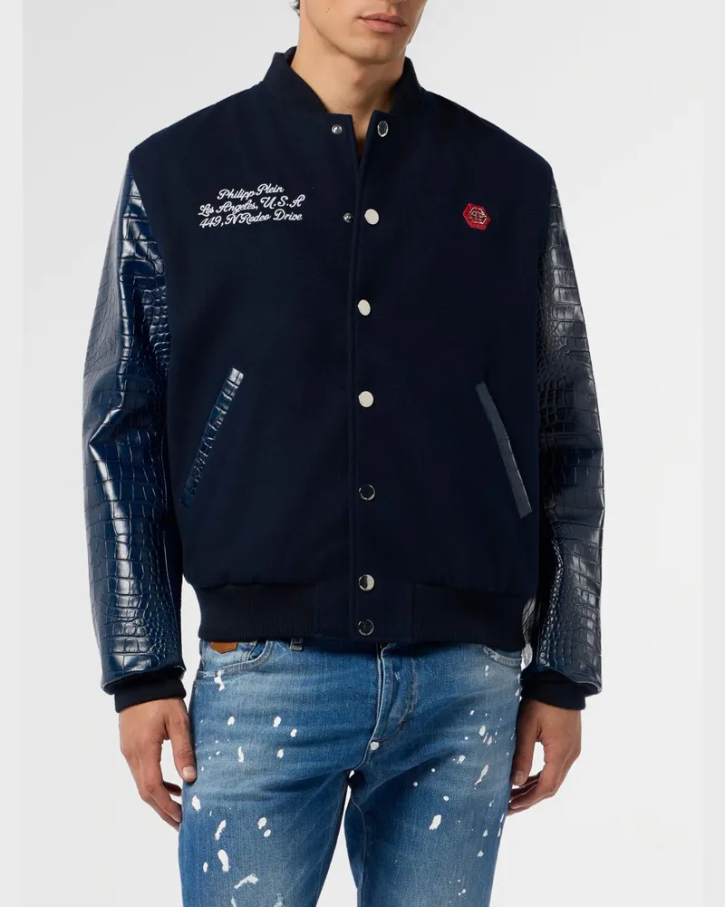 Philipp Plein Jacke herren Blau
