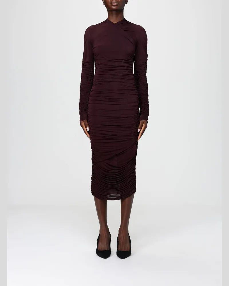 Elisabetta Franchi Kleider damen Weinrot