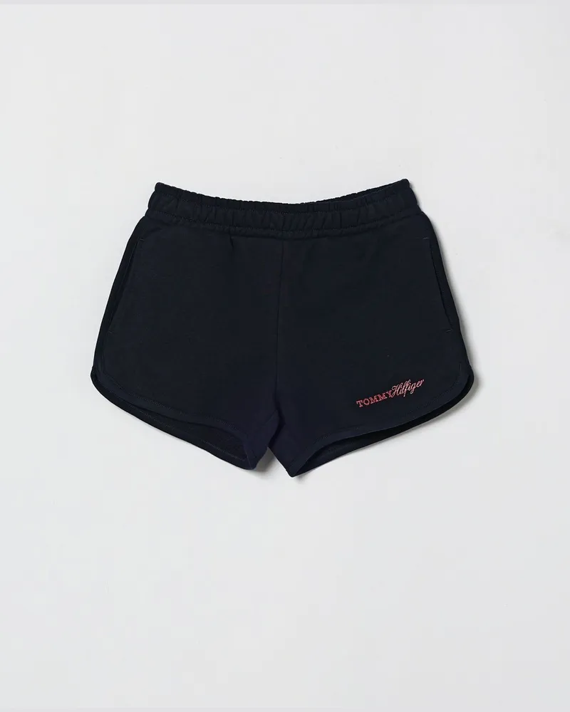 Tommy Hilfiger Jersey-Jogging-Shorts mit elastischem Bund von für Jungen Blau