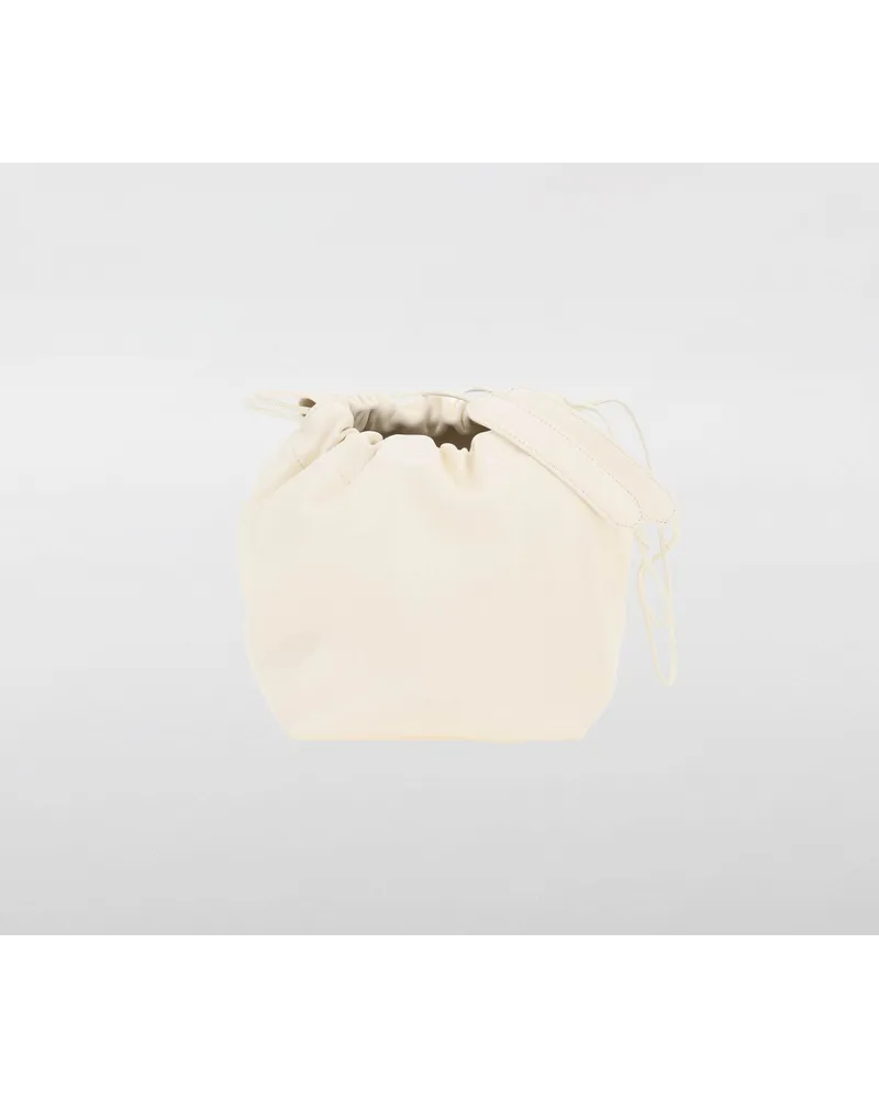 Jil Sander Schultertasche Ivory