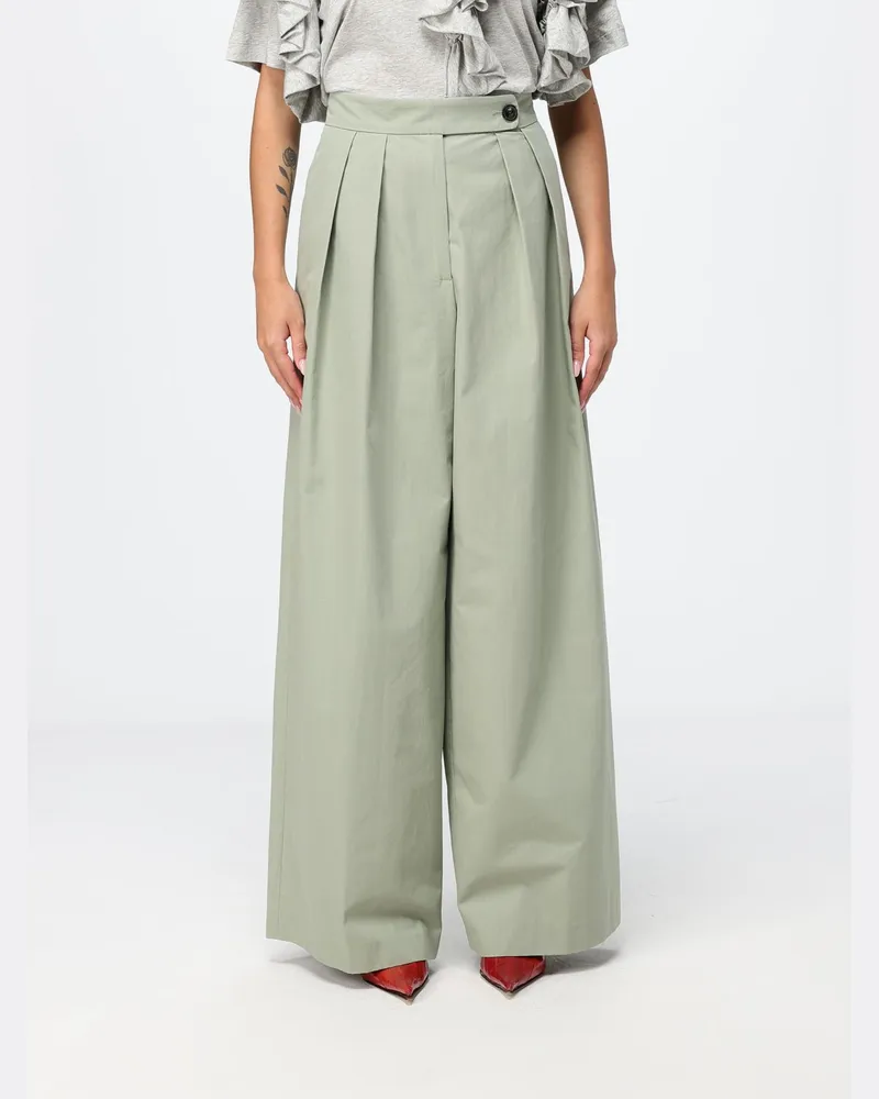 Dries van Noten Hose damen Grün