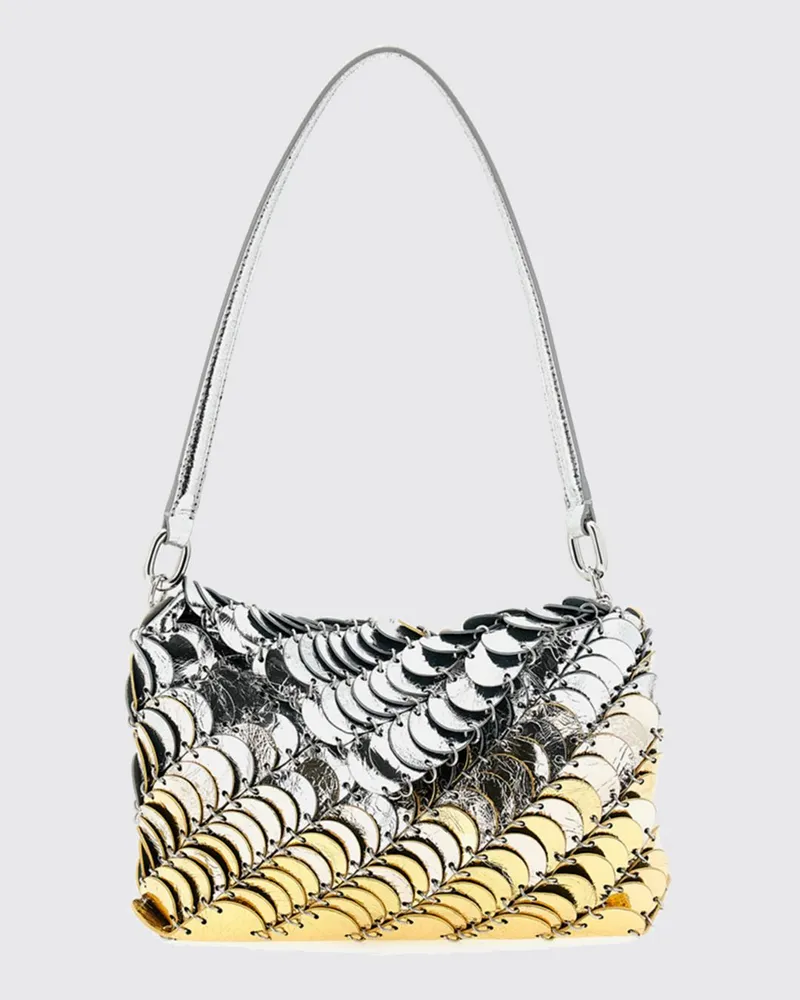 Paco Rabanne Schultertasche damen Gold
