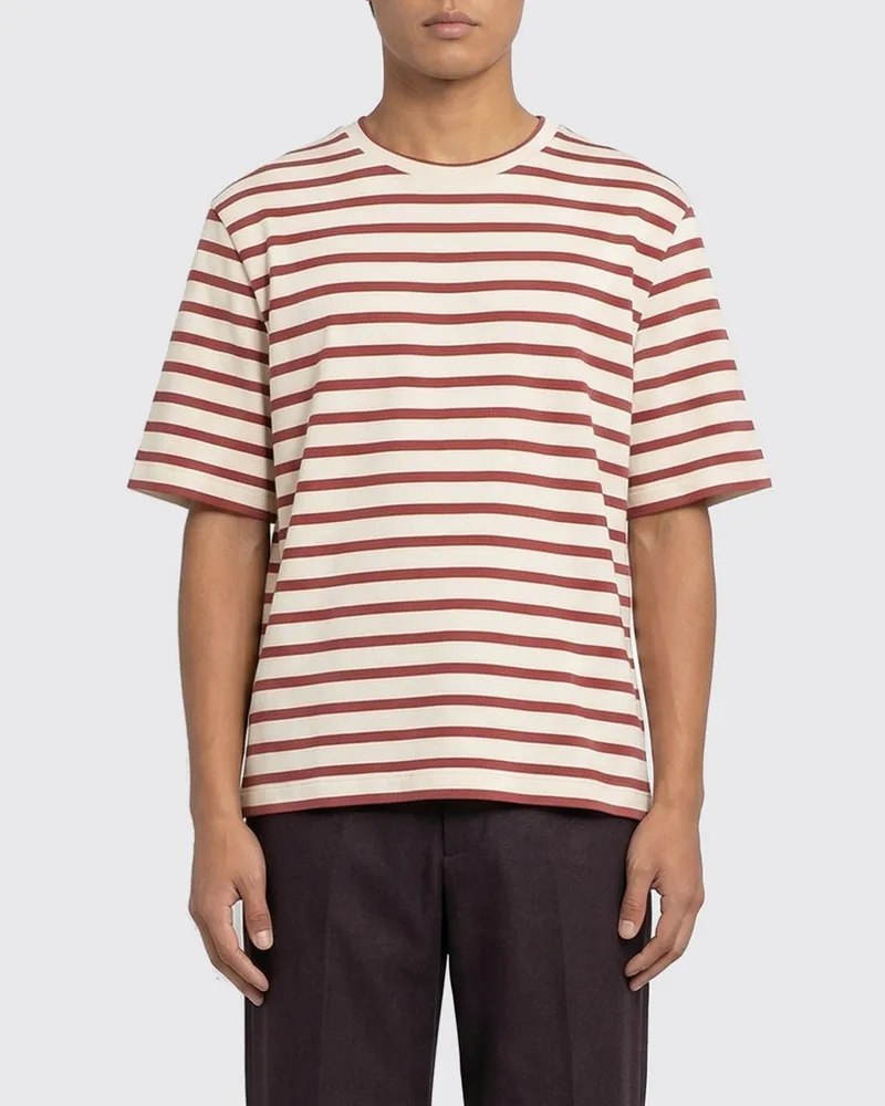 Jil Sander T-shirt herren Rot