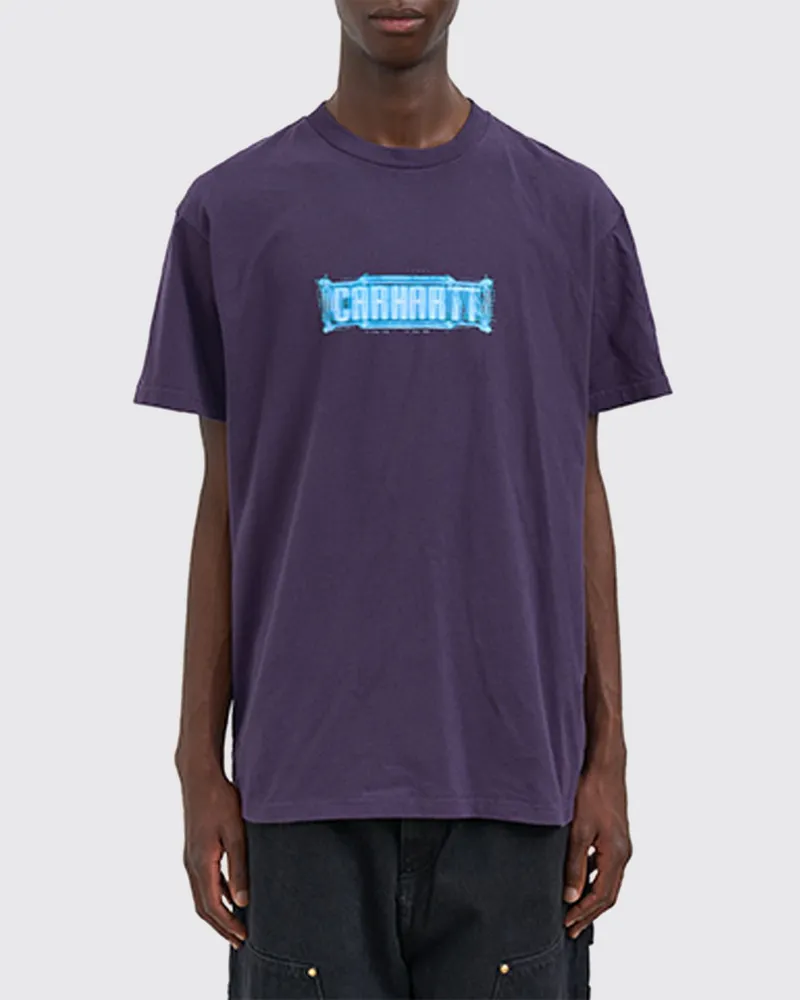 Carhartt WIP T-shirt herren Violett