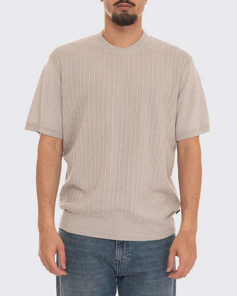 HUGO BOSS Pullover herren Grau