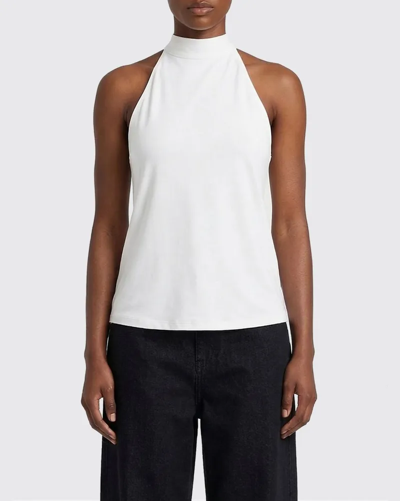 Norma Kamali Top damen Weiß