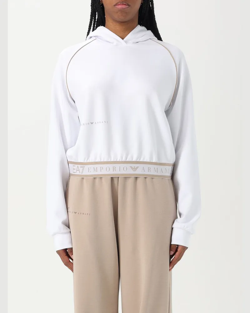 EA7 Sweatshirt damen Weiß