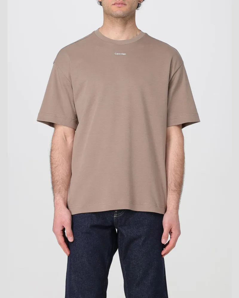 Calvin Klein T-shirt herren Braun