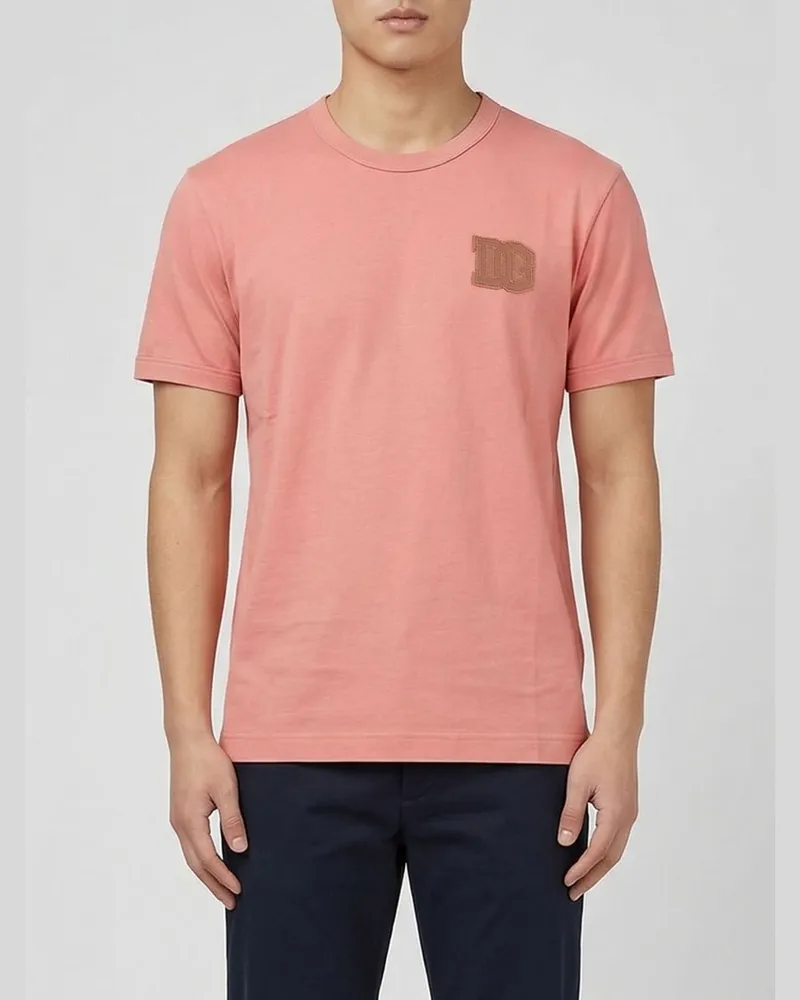 Dolce & Gabbana T-shirt herren Dolce & Gabbana Pink