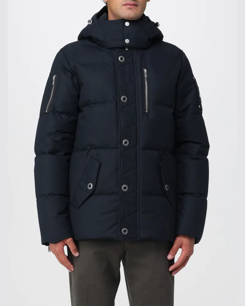 Moose Knuckles Jacke herren Blau