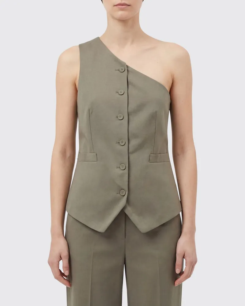 Federica Tosi Weste damen Grün