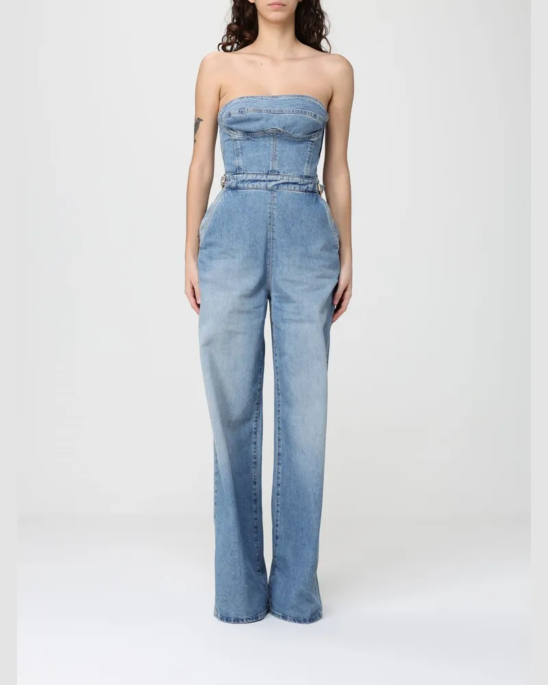 Elisabetta Franchi Hose damen Blau