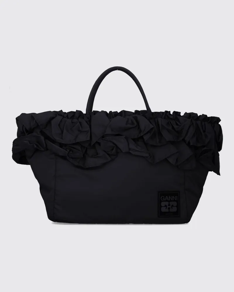 Ganni Handtasche damen Schwarz