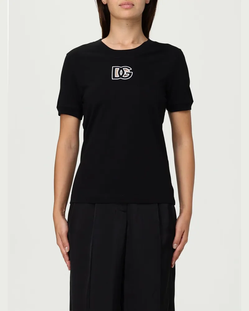 Dolce & Gabbana T-shirt damen Dolce & Gabbana Schwarz
