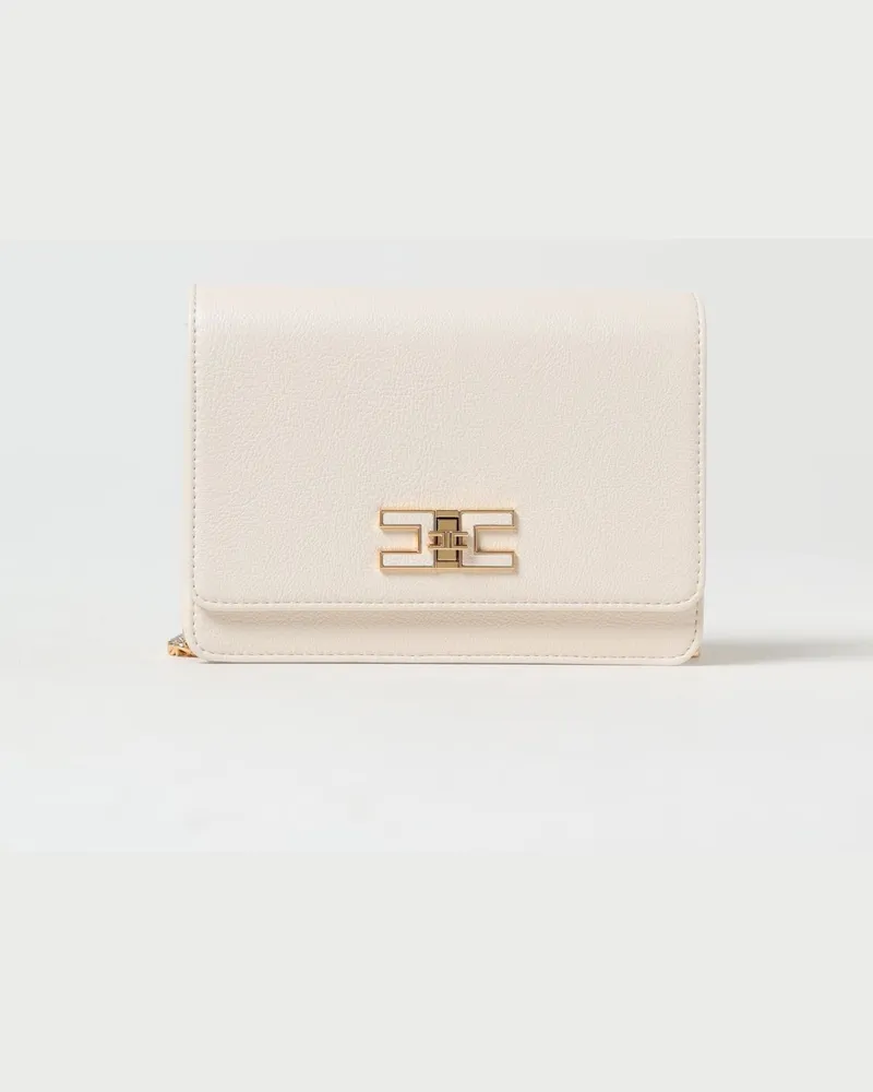 Elisabetta Franchi Schultertasche damen Weiß