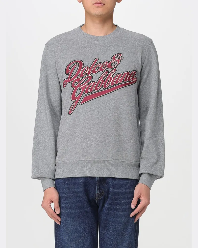 Dolce & Gabbana Sweatshirt herren Dolce & Gabbana Grau