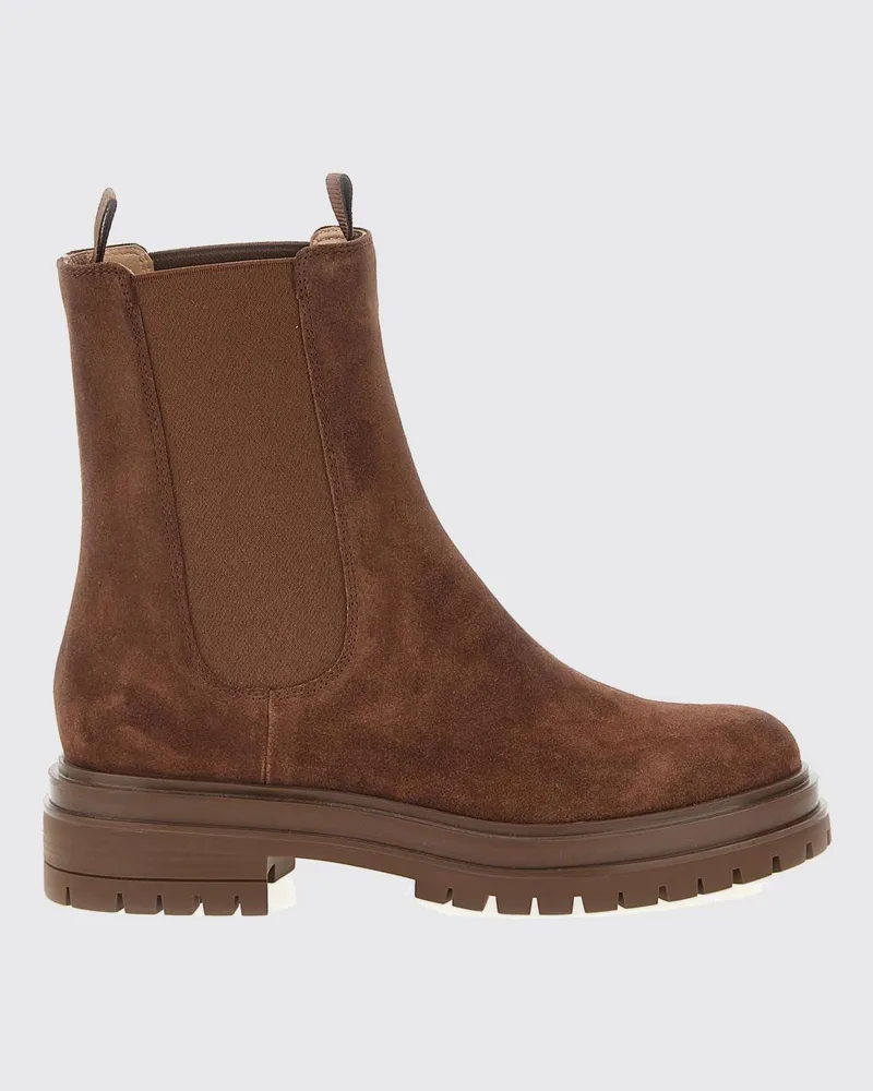 Gianvito Rossi Flache stiefeletten damen Braun